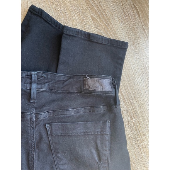 AGOLDE Chloe Distressed Jeans in black size 25 - Picture 8 of 9
